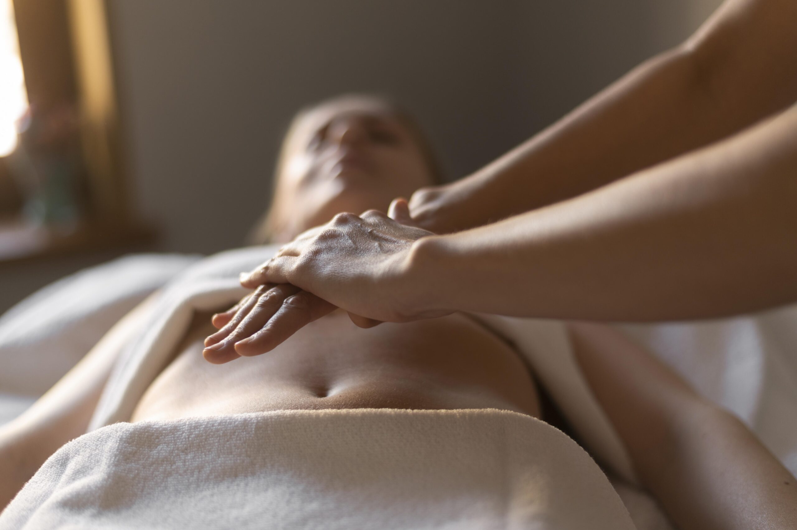 photo d'une séance de drainage lympathique - METCARE®