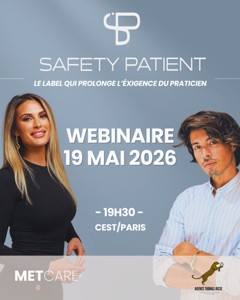 Visuel pour la mise en avant du Webinaire METCARE x Thomas Josse du 19 mai 2026 sur le parcours global du patient